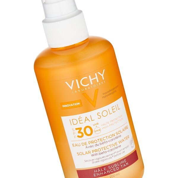 VICHY Ideal Soleil Tanning Sun Protection Water SPF30 200ml GOODS Superdrug   