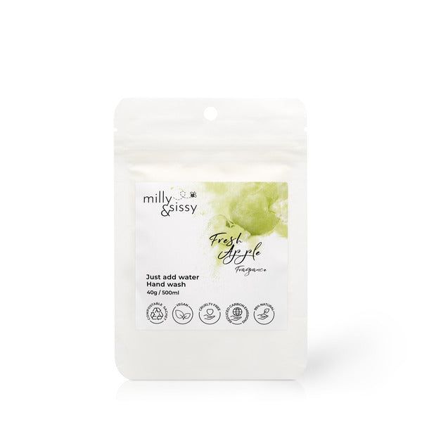 milly&sissy Zero Waste Hand Wash Fresh Apple Refill 40g GOODS Superdrug   