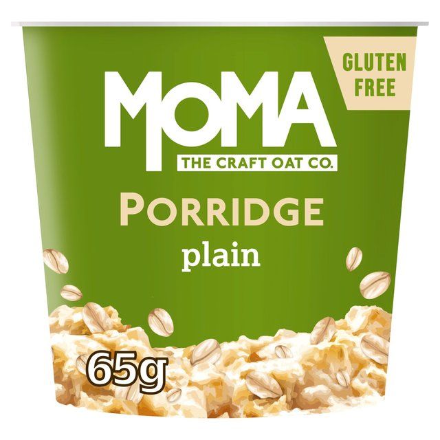 MOMA Plain Jumbo Oat Porridge Pot Gluten Free   65g