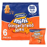 McVitie's Mini Gingerbread Men Multipack Biscuits   6 x 25g GOODS M&S   