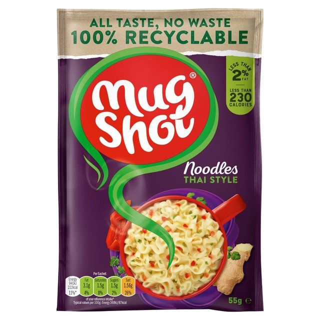 Mug Shot Thai Style Noodles   55g