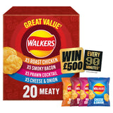 Walkers Meaty Pack 20 x 25g GOODS ASDA   