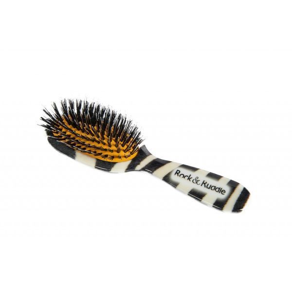 Rock & Ruddle Zebra Print Large Mix Bristle Hairbrush GOODS Superdrug   