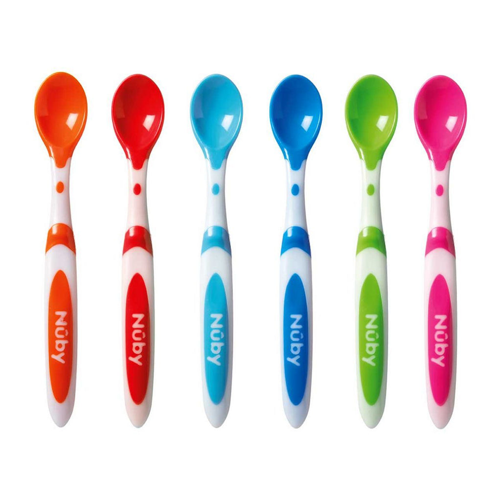 Nuby Weaning Spoons 6 Pack