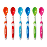 Nuby Weaning Spoons 6 Pack Cutlery Boots   