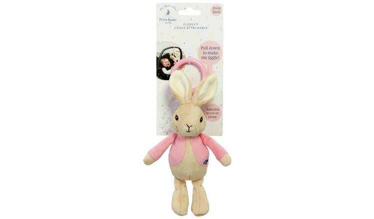 Peter Rabbit Flopsy Jiggle Stroller Toy