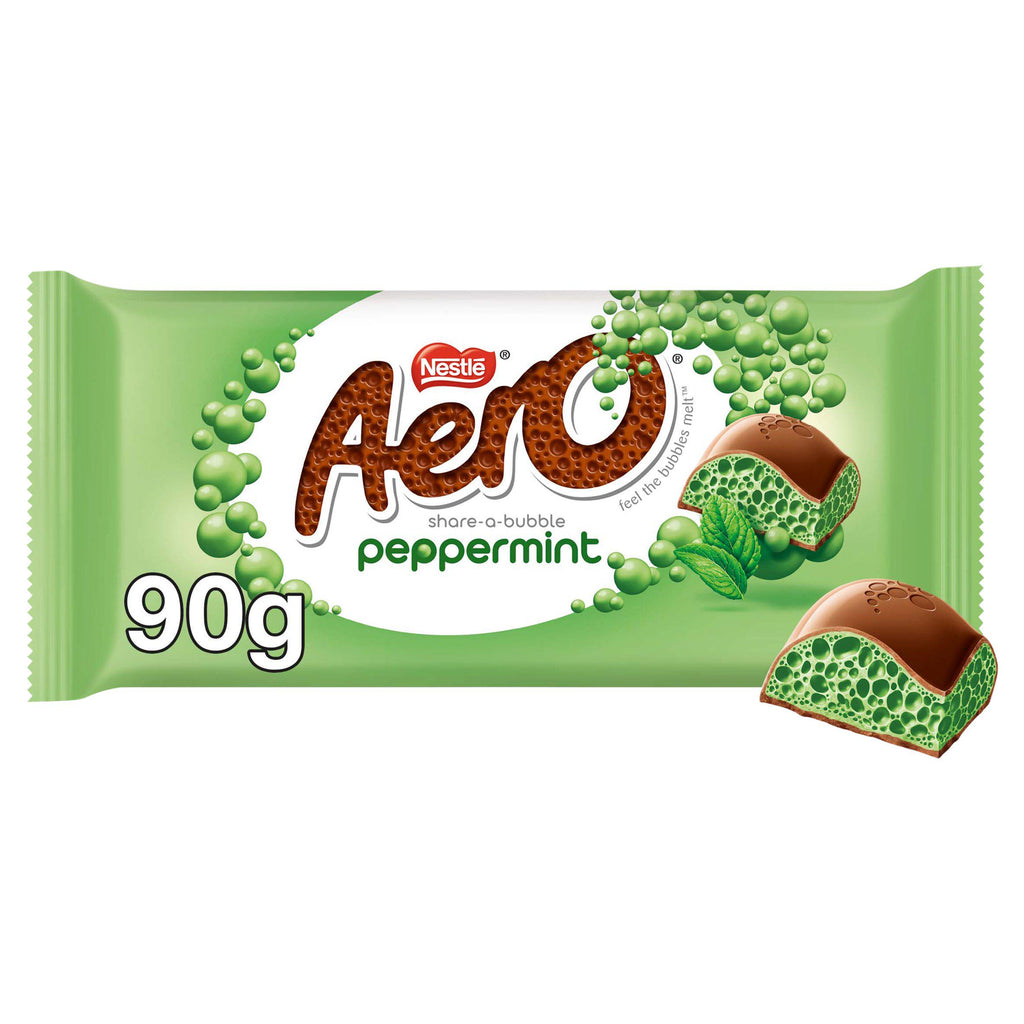 Aero Peppermint Mint Chocolate Sharing Bar 90g