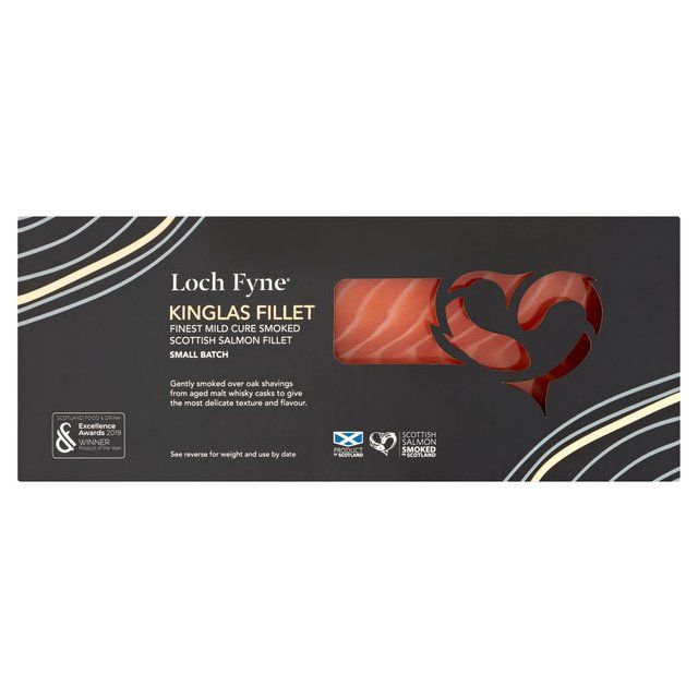 Loch Fyne Kinglas Fillet Of Smoked Scottish Salmon   250g