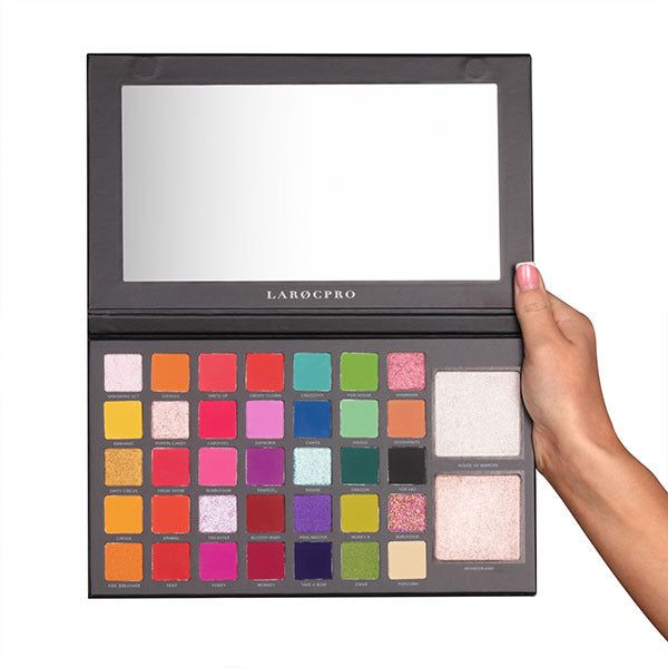 LaRoc Pro The Circus Tent - 37 Colour Palette - Eyeshaodw GOODS Superdrug   