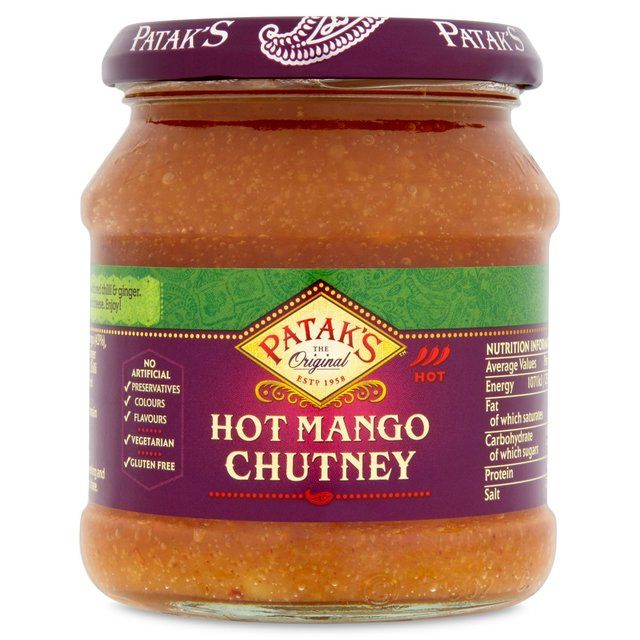 Patak's Hot Mango Chutney   340g