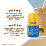 NIVEA SUN Kids Suncream Roll-On SPF 50+, 50ml GOODS Superdrug   