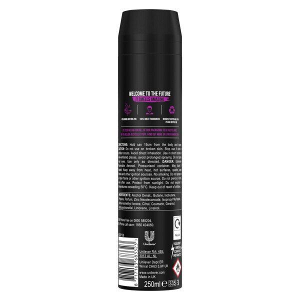 Lynx Deodorant Aerosol Bodyspray Xxl Excite 250ml GOODS Superdrug   