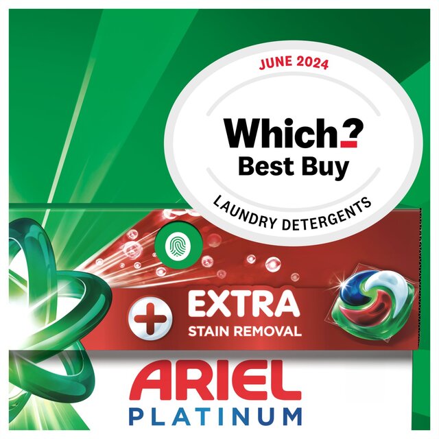 Ariel Platinum Stain Removal All-in-1 Pods Washing Capsules 44 Washes   44 per pack - McGrocer