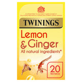 Twinings Lemon & Ginger 20 Tea Bags GOODS ASDA   