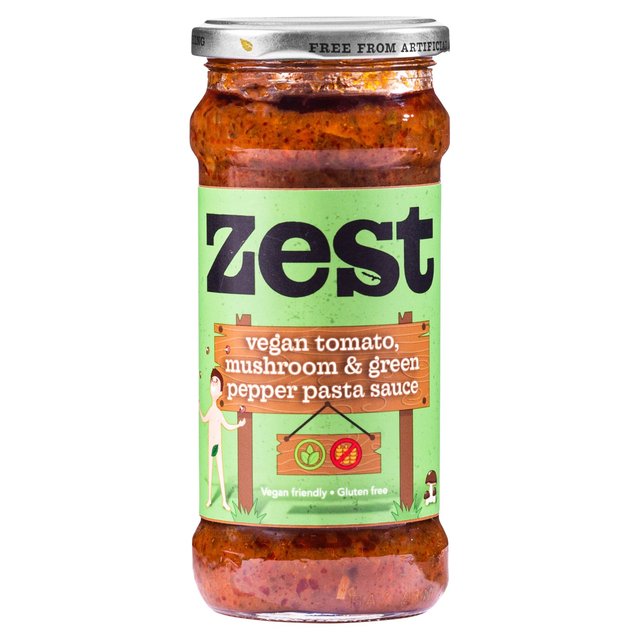 Zest Tomato Mushroom & Green Pepper Pasta Sauce   340g