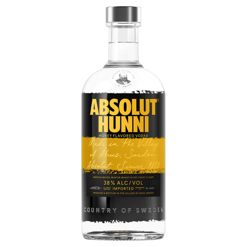 Absolut Hunni Honey Flavoured Vodka 700ml - McGrocer
