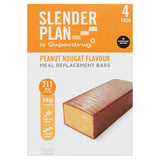 Superdrug Slenderplan Peanut Nougat Bars  x 4 GOODS Superdrug   