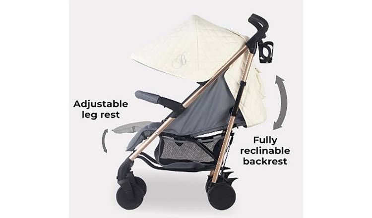 My Babiie MB51 Stroller - Quilted Champagne GOODS Argos