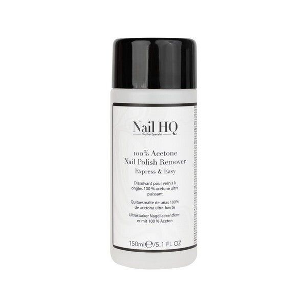 Nail HQ 100% Acetone Nail Polish Remover - 150ml GOODS Superdrug   