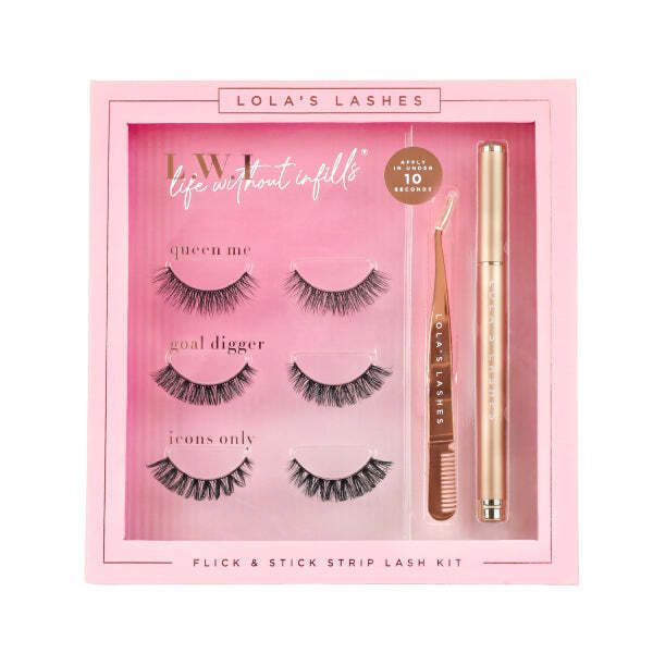 Lola's Lashes LWI Clear Adhesive Liner & Lash Set GOODS Superdrug   