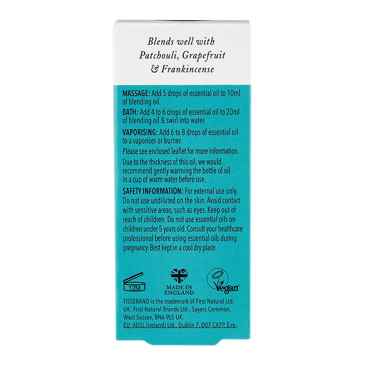 Tisserand Myrrh Wild Crafted Pure Essential Oil 9ml GOODS Holland&Barrett   