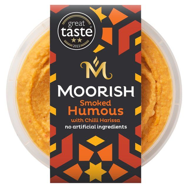 Moorish Smoked Humous with Chilli Harissa   150g GOODS M&S   