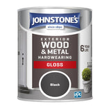 Johnstone's Black Exterior Gloss Paint