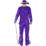 Orion Costumes Adult Purple Pimp Costume & Hat Small GOODS Superdrug   