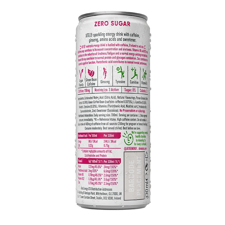 XITE Energy Peach & Passion Fruit 330ml GOODS Holland&Barrett   