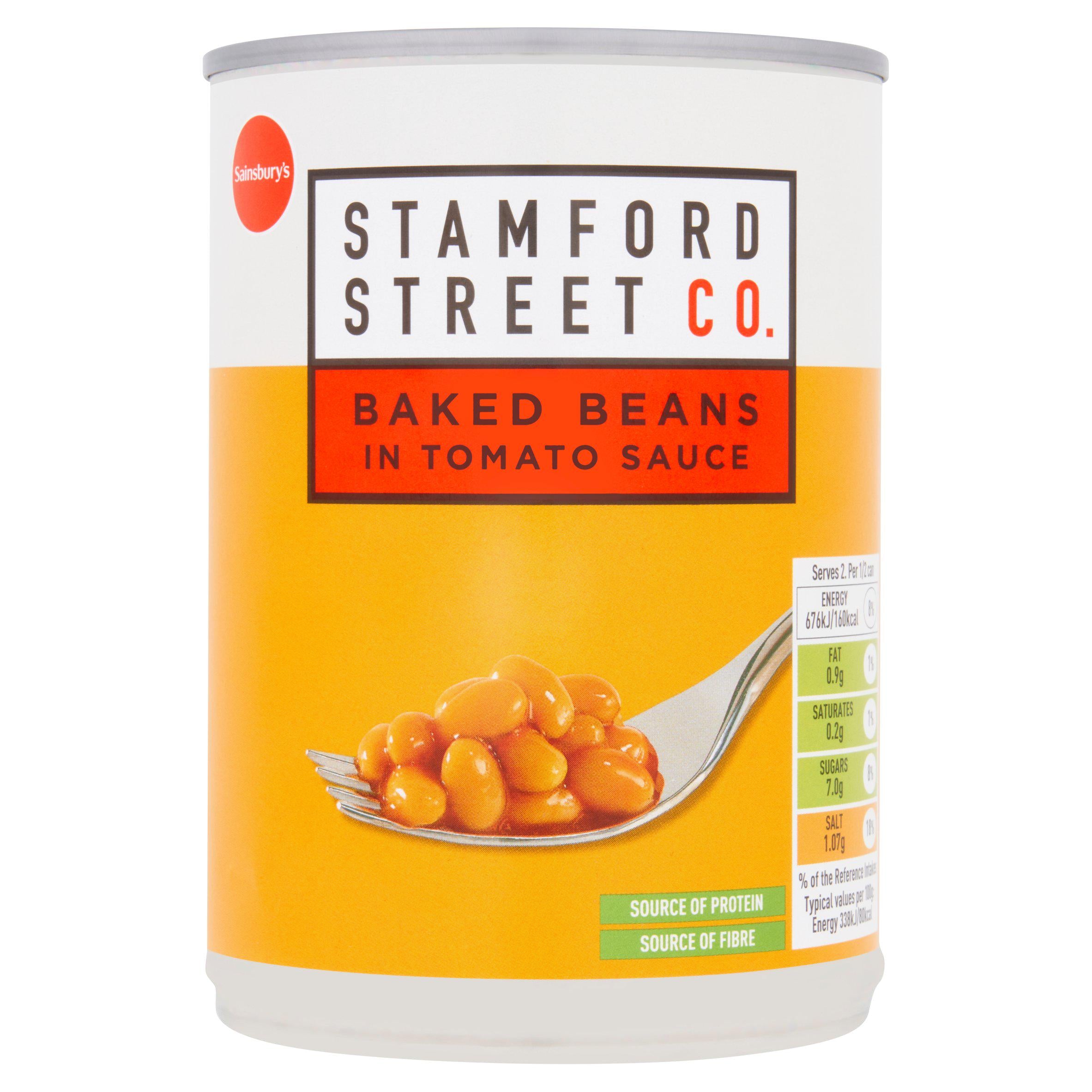 Stamford Street Co. Baked Beans in Tomato Sauce 400g GOODS Sainsburys   