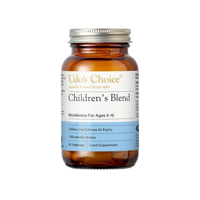 Udo's Choice Kid's Blend Microbiotics Supplement Vegetable Capsules 5-15yrs   60 per pack