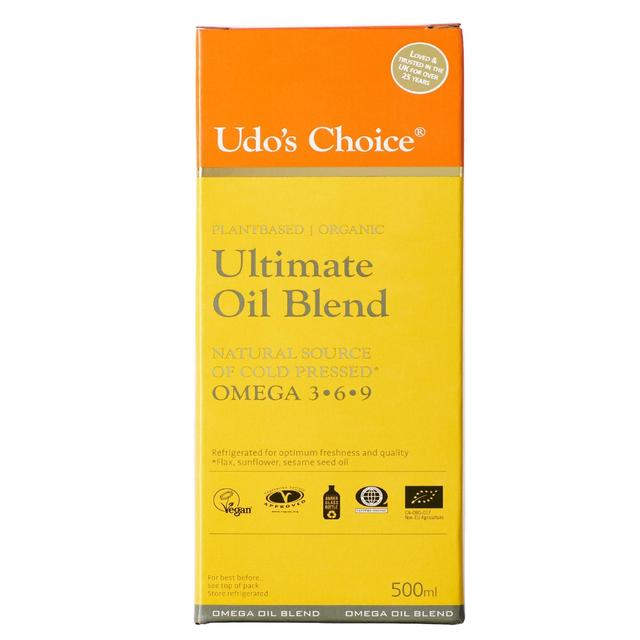 Udo's Choice Organic Chilled Ultimate Oil Blend   500ml