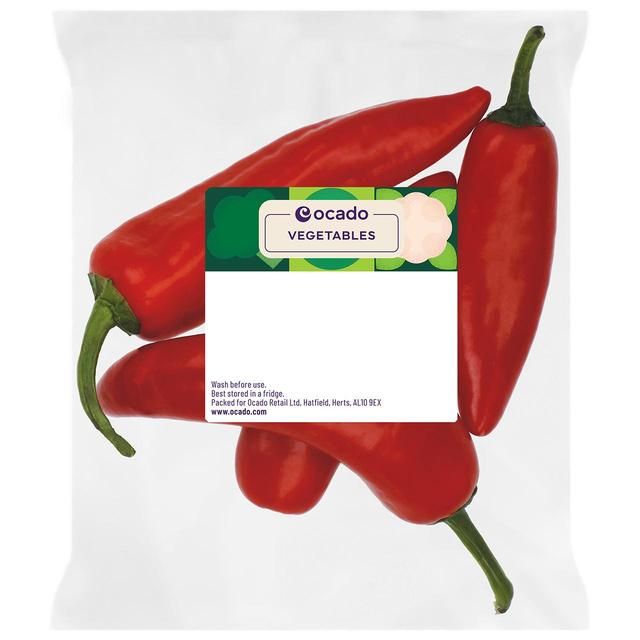 Ocado Mild Red Chillies   60g