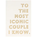 M&S To The Most Iconic Couple I Know Card Miscellaneous M&S   