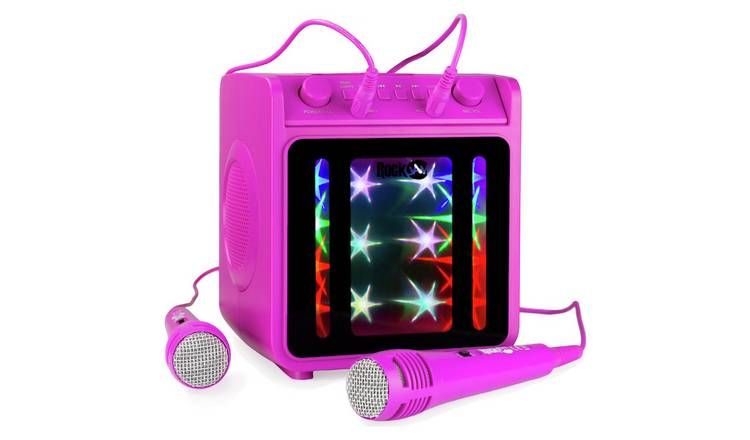 RockJam SingCube 10Watt Bluetooth Karaoke Machine - Two Mics