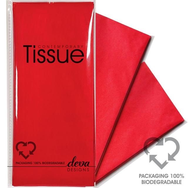 Red Tissue Paper   4 per pack