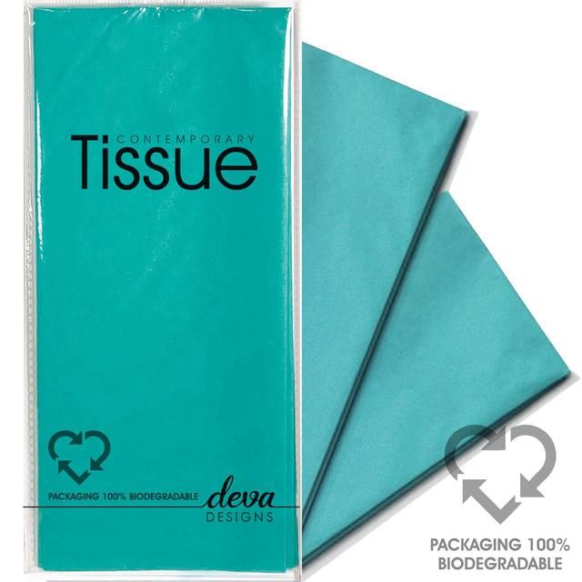 Ocean Blue Tissue Paper   4 per pack