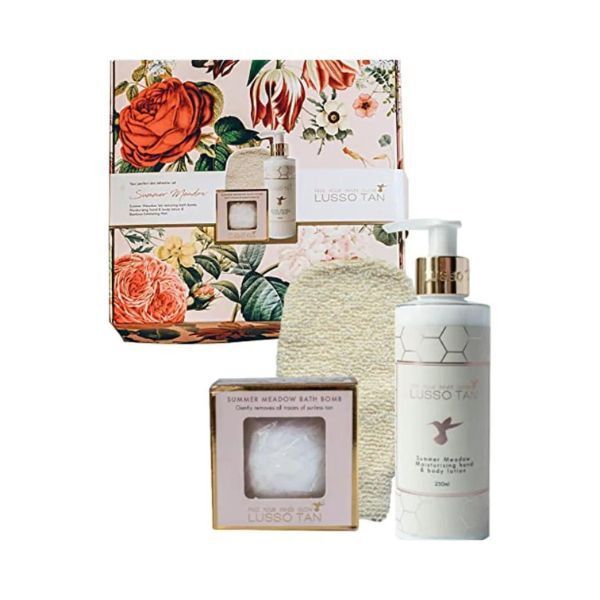 Lusso Tan Love Your Skin Collection Summer Meadows Gift Box GOODS Superdrug   