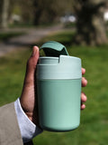 Joseph Joseph Green Sipp Travel Mug With Hygienic Lid