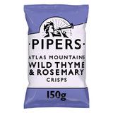 Pipers Atlas Mountains Wild Thyme & Rosemary Sharing Crisps 150g Sharing crisps Sainsburys   