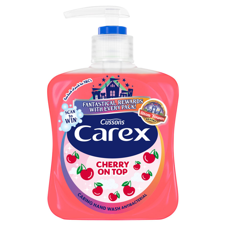 Carex Fun Edition Cherry on Top Antibacterial Hand Wash