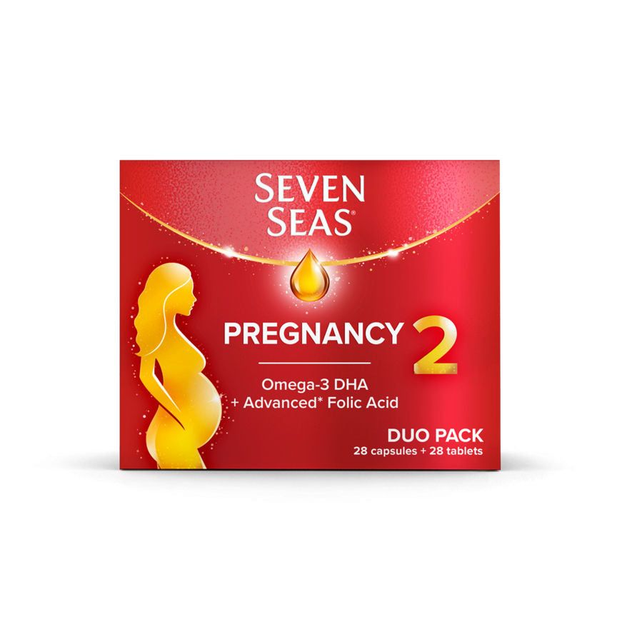 Seven Seas Pregnancy Vitamins with Omega-3 DHA and Advanced* Folic Acid GOODS ASDA   