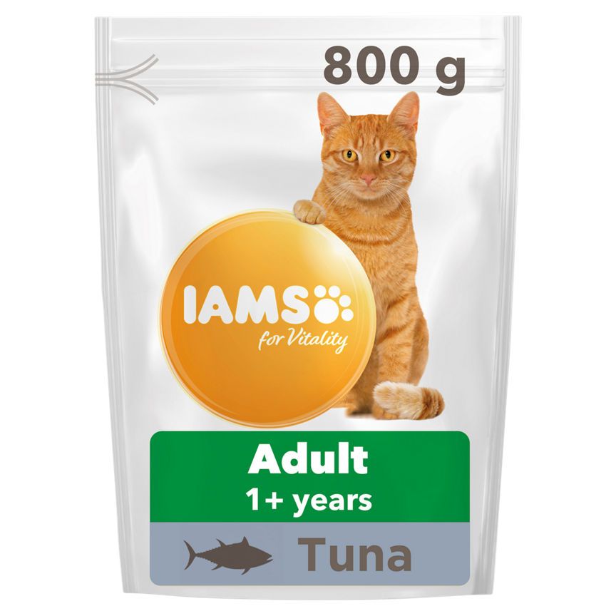 Iams for Vitality with Tuna Adult 1+ Years 800g