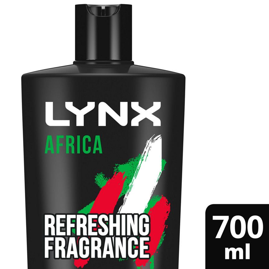 Lynx Shower Gel XXXL Africa 700 ml GOODS ASDA   