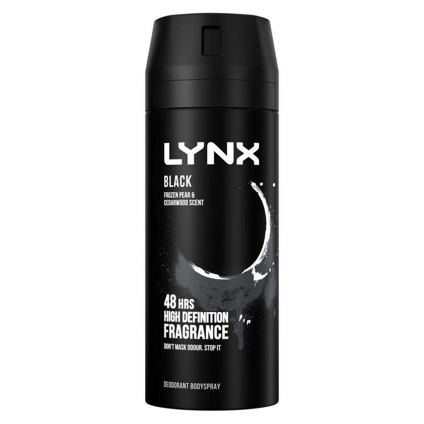 Lynx Black Body Spray GOODS ASDA   