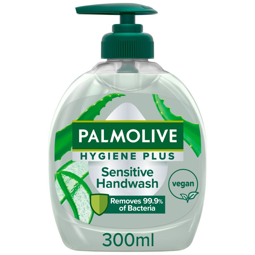 Palmolive Hygiene Plus Aloe Sensitive Antibacterial Liquid Handwash Soap