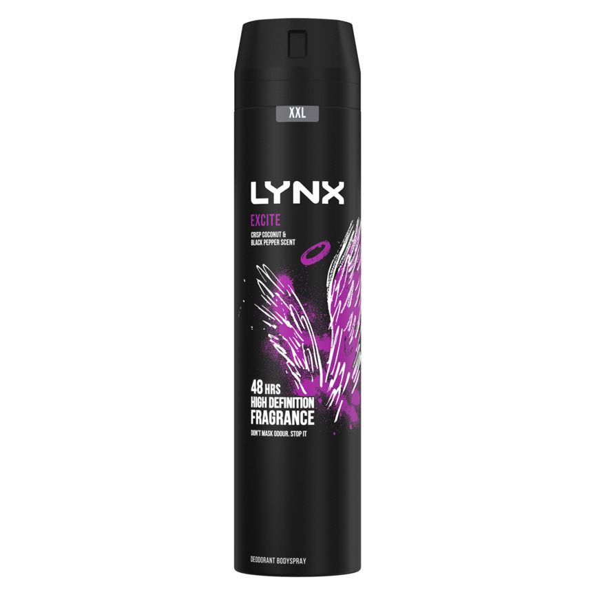 Lynx Excite Body Spray Deodorant