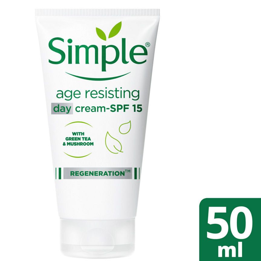 Simple Age Resisting Day Cream SPF