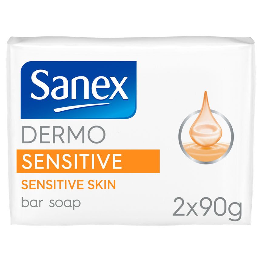 Sanex Sensitive Skin Bar Soap x2