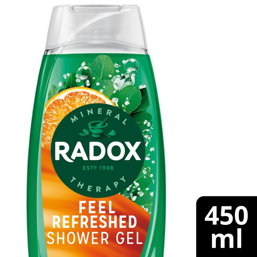 Radox Mineral Therapy Body Wash Feel Refreshed GOODS ASDA   